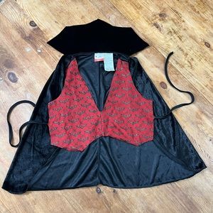 Disguise Red and Black Kids Cape Shirt